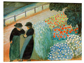 Acrylglasbild Garten der Frauen, 1910 - Marianne von Werefkin