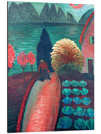 Alubild Der gelbe Busch, 1915 - Marianne von Werefkin