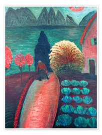 Poster Der gelbe Busch, 1915 - Marianne von Werefkin