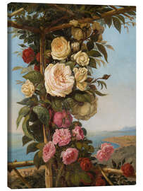 Canvas print Pergola Above Nice  - Hercule Trachel