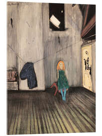 Acrylglasbild Toute seule (Alleine), 1909 - Léon Spilliaert