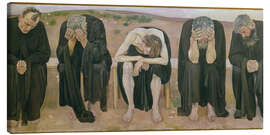 Leinwandbild Die enttäuschten Seelen, 1892 - Ferdinand Hodler