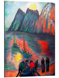 Alubild Der große Mond, 1923 - Marianne von Werefkin