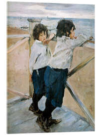 Acrylglasbild Söhne Alexander und Georgij, 1899