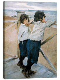 Leinwandbild Söhne Alexander und Georgij, 1899