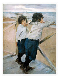 Poster Söhne Alexander und Georgij, 1899