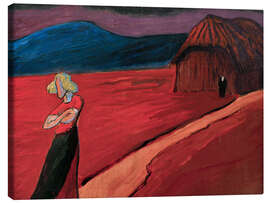 Leinwandbild Tragische Stimmung, 1910 - Marianne von Werefkin
