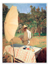 Wandbild Oktober - Karoly Ferenczy