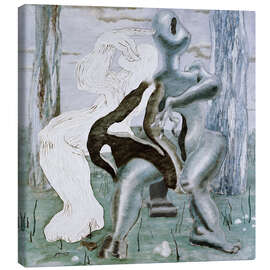 Canvas print Surreal Beings in a Forest - Nicolas de Lekuona, 1936