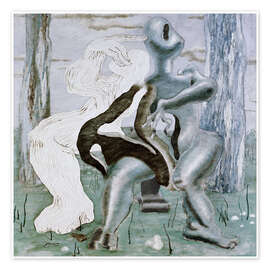 Poster Surreale Wesen in einem Wald - Nicolas de Lekuona, 1936