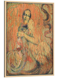 Tableau en aluminium Playful Mermaid - Pul Herrmann, 1897