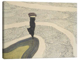 Leinwandbild Frau am Ufer, 1910