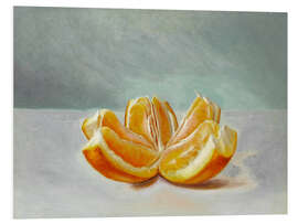 Hartschaumbild Stilleben mit Orangen - Süleyman Seyyid Bey