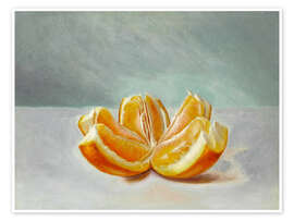 Wandbild Stilleben mit Orangen - Süleyman Seyyid Bey