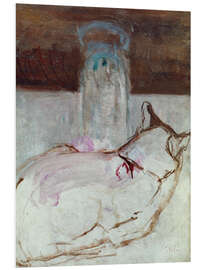 Hartschaumbild Die Zwei Katzen