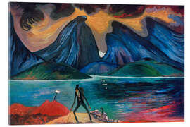 Acrylglasbild Der Lumpensammler, 1917 - Marianne von Werefkin