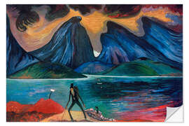Wandsticker Der Lumpensammler, 1917 - Marianne von Werefkin