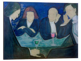 Alubild Im Café, 1909