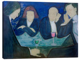 Leinwandbild Im Café, 1909