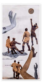 Poster Fußballspieler - Nicolas de Lekuona, 1935