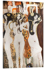 Acrylglasbild Die Gorgonen - Beethoven-Fries (Ausschnitt) - Gustav Klimt