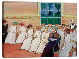 Leinwandbild Mädchenpensionat, 1907 - Marianne von Werefkin