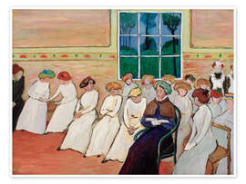 Poster Mädchenpensionat, 1907 - Marianne von Werefkin