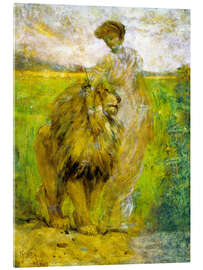 Acrylglasbild Überlegenheit, 1887 - Frederick Stuart Church