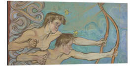 Alubild Bogenschützen - Stanislaw Wyspianski