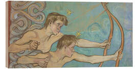 Holzbild Bogenschützen - Stanislaw Wyspianski