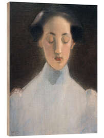 Holzbild Stille, 1907