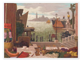 Poster Erinnerungen an Venedig - Milan Thomka Mitrovsky, 1921