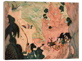 Holzbild Rimskij-Korssakow, Scheherazade - Valentin Serow