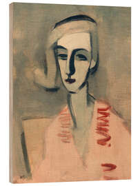 Holzbild Die Lehrerin, 1933