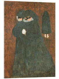 Acrylglasbild Les Dominos, 1913 - Léon Spilliaert