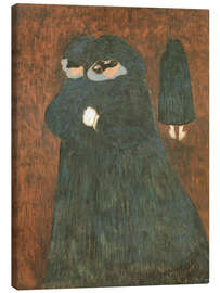 Leinwandbild Les Dominos, 1913 - Léon Spilliaert