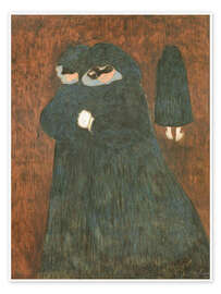 Wandbild Les Dominos, 1913 - Léon Spilliaert