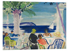 Akryylilasitaulu French Riviera, 1920 - Janos Vaszary