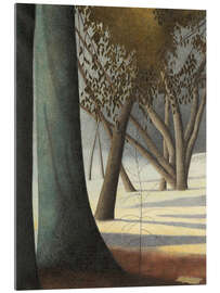 Acrylglasbild Buchenstämme, 1945 - Léon Spilliaert