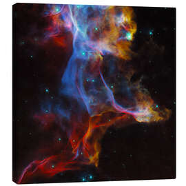 Leinwandbild Schleiernebel im Sternbild Cygnus