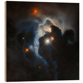 Holzbild Taurus-Molekülwolke - NASA