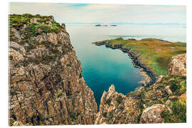 Acrylglasbild Insel Skye und Harris Rubha Hunish, Schottland - Robert Francis
