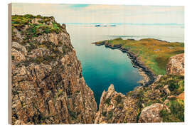Holzbild Insel Skye und Harris Rubha Hunish, Schottland - Robert Francis
