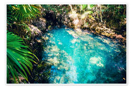 Poster Cueva de los Peces, Kuba