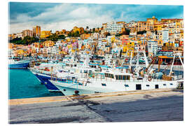 Acrylglasbild Hafen von Sciacca, Sizilien - Marco Simoni
