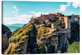 Leinwandbild Kloster Varlaam, Griechenland