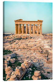 Leinwandbild Der Parthenon, Athen, Griechenland