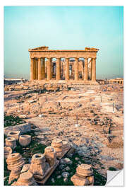 Wandsticker Der Parthenon, Athen, Griechenland