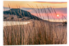 Acrylglasbild Sonnenuntergang, Insel Elafonisos, Griechenland - Luis Pina