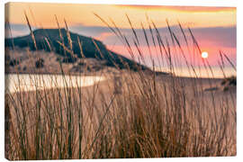 Leinwandbild Sonnenuntergang, Insel Elafonisos, Griechenland - Luis Pina